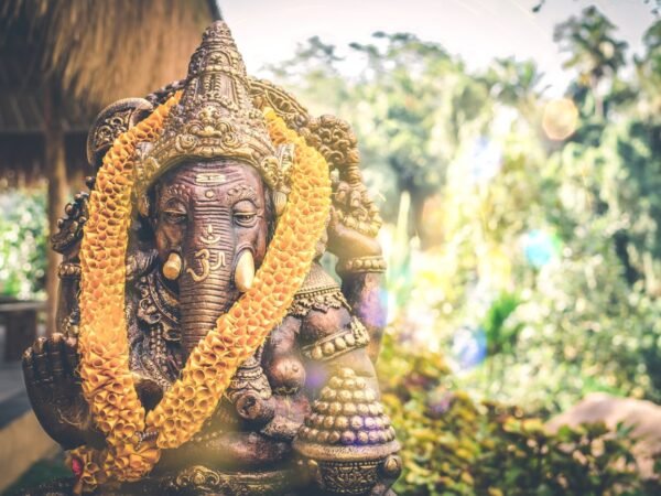 Lord Ganesha silver idol