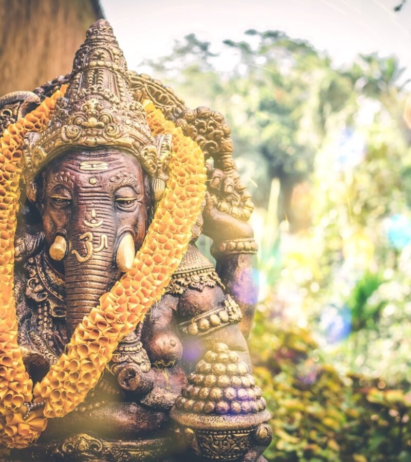 Lord Ganesha silver idol