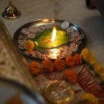 Ritual thali with sacred offerings