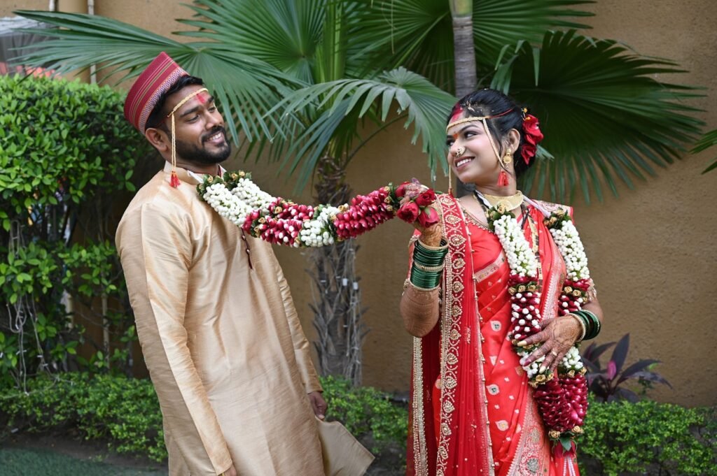 Indian wedding silver gift ceremony
