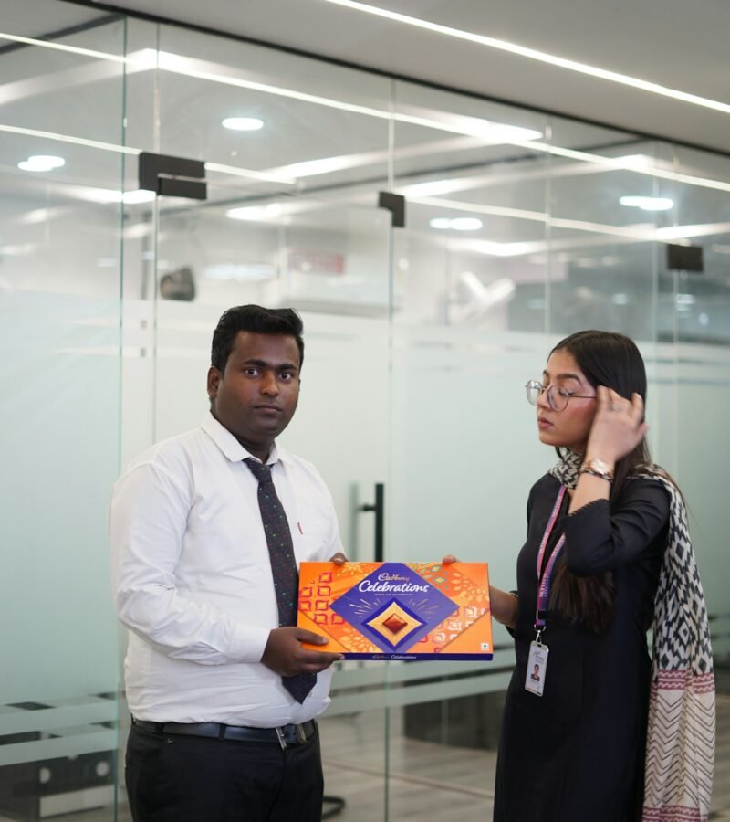Premium gift box presentation