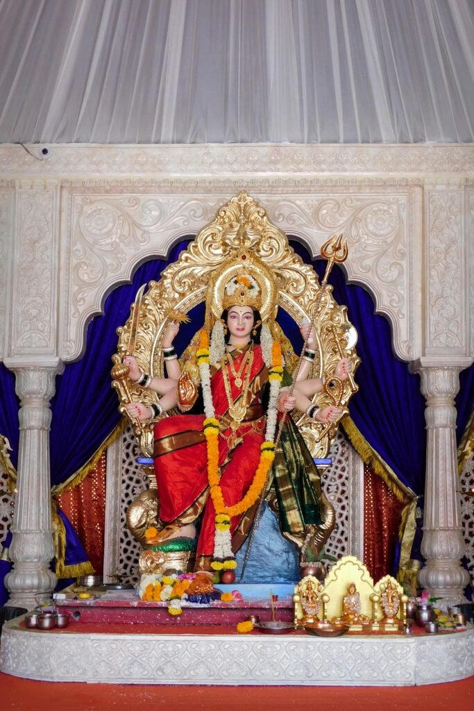 Temple deity statue for worship