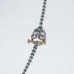 Premium silver and gold necklace