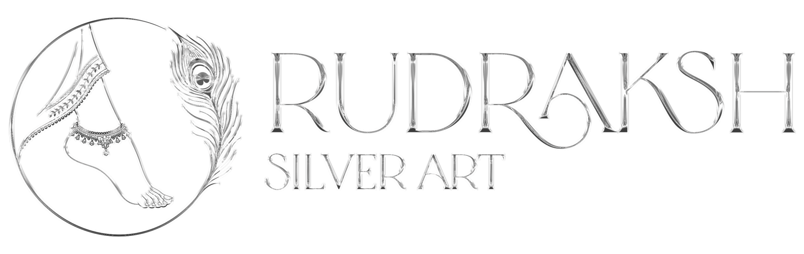 Rudraksh Silver Art